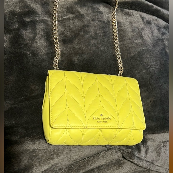 kate spade yellow cross body bag - Picture 1 of 5